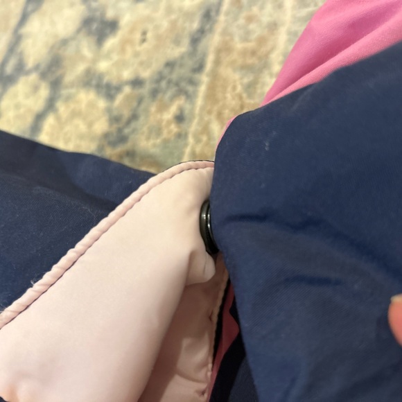 Columbia Jacket kids size 14/16 pink navy blue - Picture 5 of 15